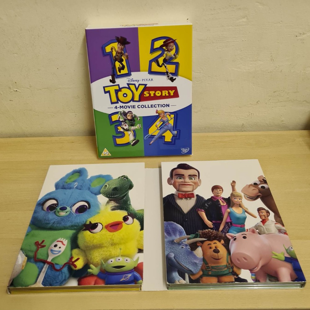 4 DVD Disney pixar Toy Story 4 movie collection dvd. Own4Less